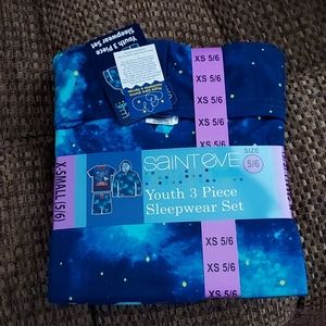 Youth 3 piece sleepwear set